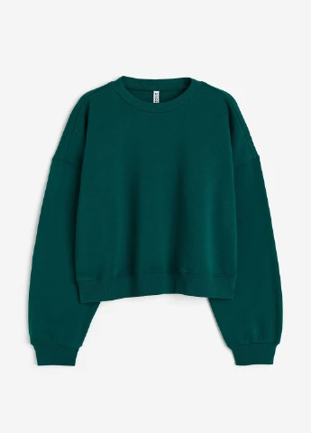 Темно-зелений демісезонний светр H&M