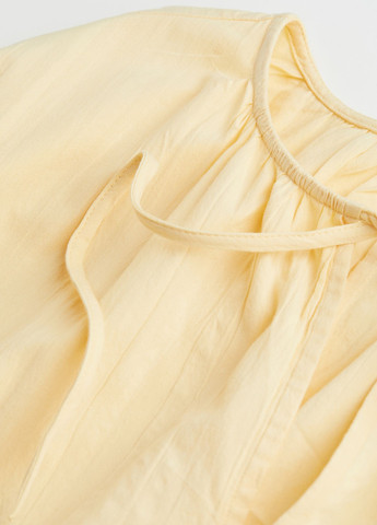 Жовтий повсякденний сукня H&M однотонна