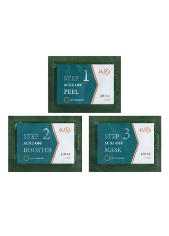 Противовоспалительный пилинг набор для лица Контроль дефектов 9 саше MyIDi (265211329)