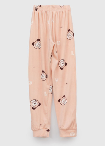 Персиковая всесезон пижама mihra