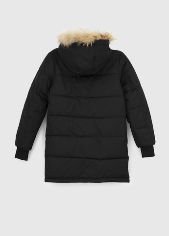 Чорна зимня куртка No Brand