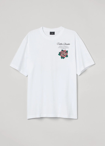 Белая футболка H&M