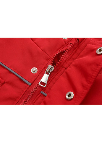 Красный зимний комплект (куртка, комбинезон) No Brand