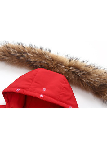 Червоний зимній комплект (куртка, комбінезон) No Brand