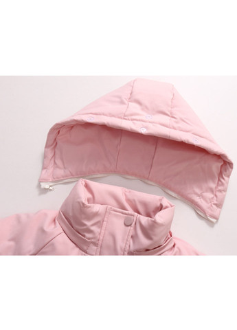 Розовый зимний комплект (куртка, комбинезон) No Brand