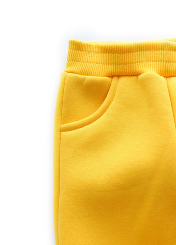 Желтые демисезонные брюки Little Bunny