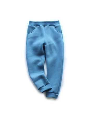 Серо-синие демисезонные брюки Little Bunny
