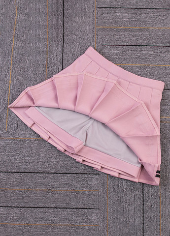 Розовая спортивная в полоску юбка No Brand плиссе