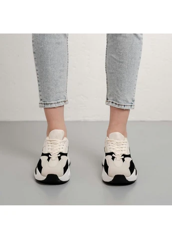 Кросівки жіночі Charlote 3934 23 5 Бежевий Fashion бежеві демісезони (265321232)