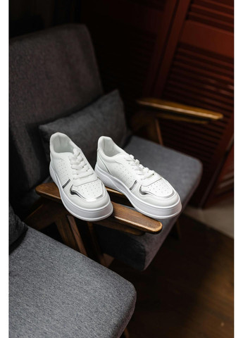 Белые демисезонные кроссовки женские palmyra 3965 235 белый Fashion