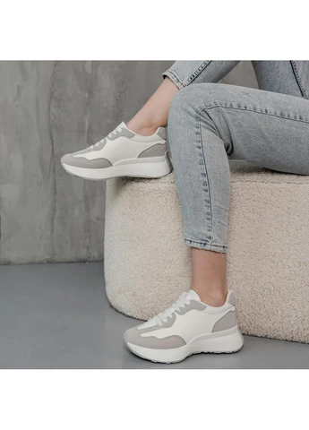 Кросівки жіночі Tina 3938 23 5 Білий Fashion білі демісезони (265321215)