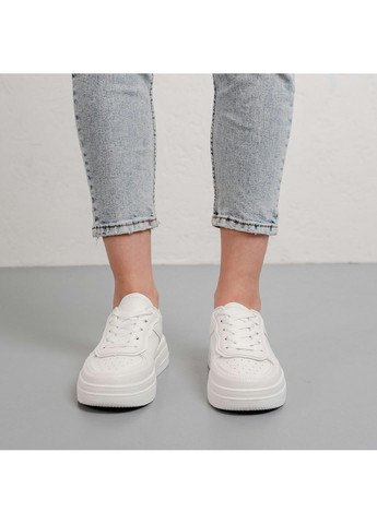 Белые демисезонные кроссовки женские tracy 3937 24 белый Fashion