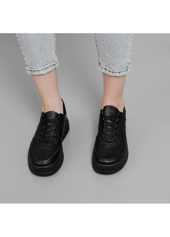 Черные демисезонные кроссовки женские rose 3953 24 черный Fashion