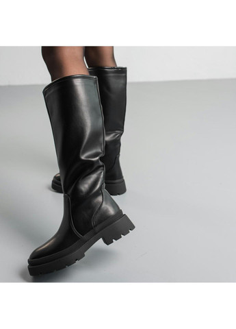 Осенние сапоги женские merry 3805 245 черный Fashion