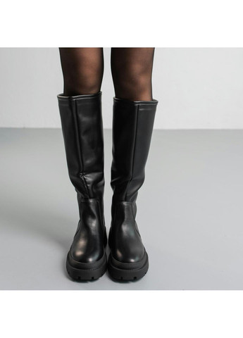 Осенние сапоги женские merry 3805 245 черный Fashion