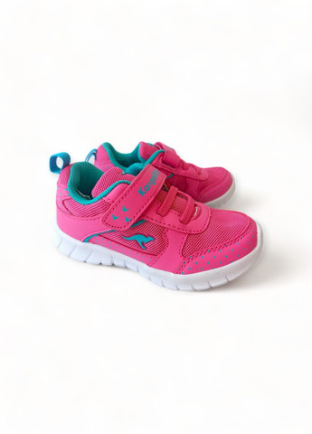 Розовые всесезонные кроссовки детские для девочки 02036/6056 (26) Kangaroos