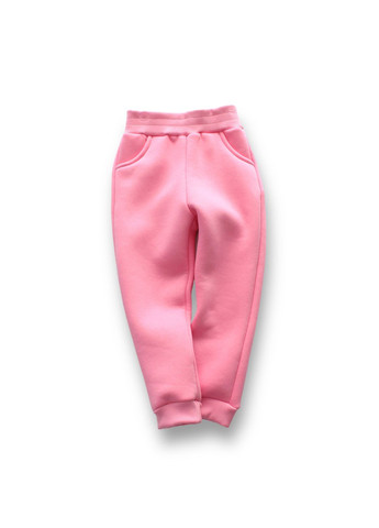 Розовые демисезонные брюки Little Bunny