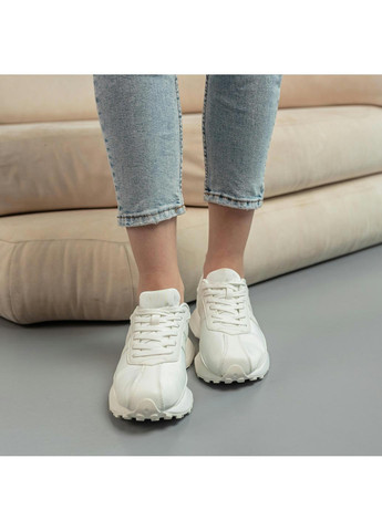 Білі осінні кросівки жіночі sophia 3941 23 5 білий Fashion