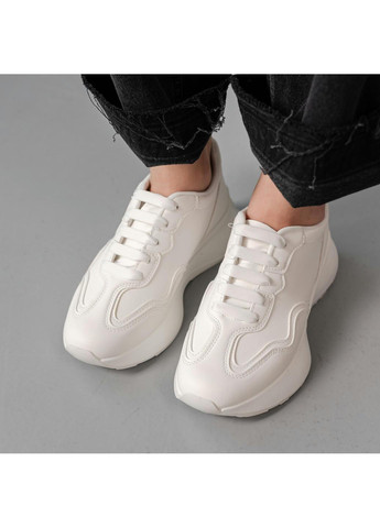 Белые демисезонные кроссовки женские susanna 3947 235 белый Fashion