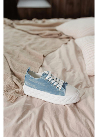 Кроссовки женские Giselle 3966 25 Голубой Fashion голубые демисезоны (265391513)