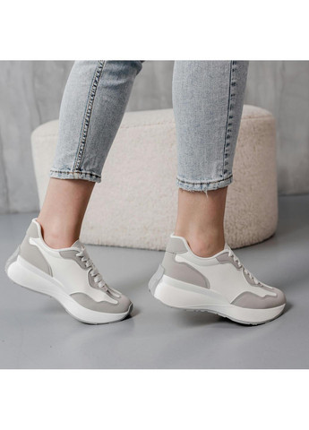 Белые демисезонные кроссовки женские tina 3938 235 белый Fashion