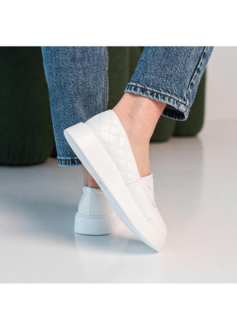 Fashion Лофери жіночі Angelina 3906 24 5 Білий лофери білий з штучна шкіра, україна — демісезон (265391602)