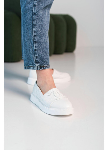 Fashion Лофери жіночі Angelina 3906 24 5 Білий лофери білий з штучна шкіра, україна — демісезон (265391602)