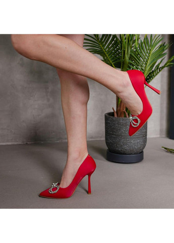Женские туфли Bow 3957 24 Красный Fashion