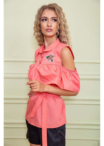Персиковая демисезонная блуза Ager