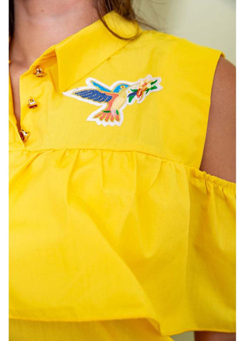 Желтая демисезонная блуза Ager
