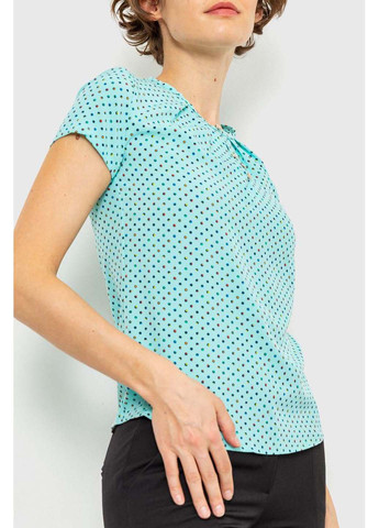 Бирюзовая демисезонная блуза Ager