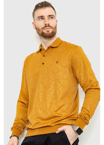 Светло-коричневая футболка-поло для мужчин Ager
