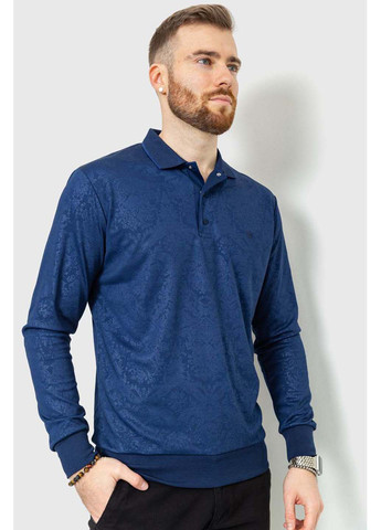 Темно-синяя футболка-поло для мужчин Ager
