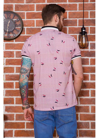Розовая футболка-поло для мужчин Ager