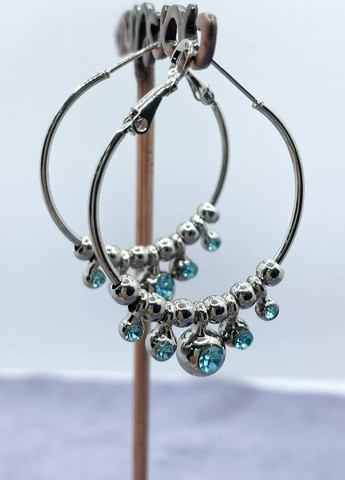 Серьги металлические кольца No Brand (265329845)