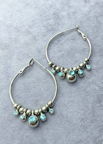 Серьги металлические кольца No Brand (265329845)