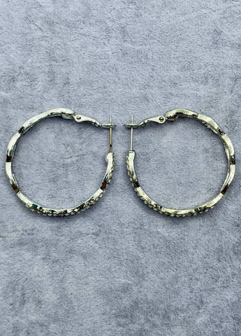 Сережки металеві кільця No Brand (265329815)