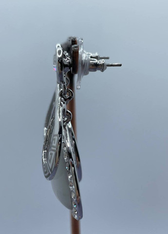 Серьги металлические капли No Brand (265329759)