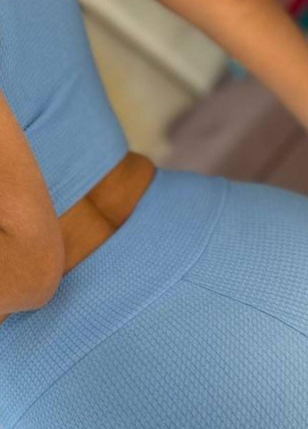 Женский фитнес костюм спортивные шорты и топ для занятий спортом ААА (265536636)