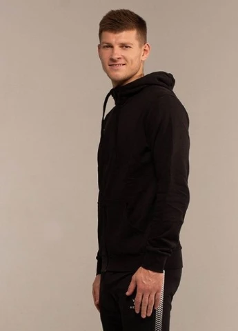 Олімпійка HOODIE з капюшоном чорна Kelme (265416744)