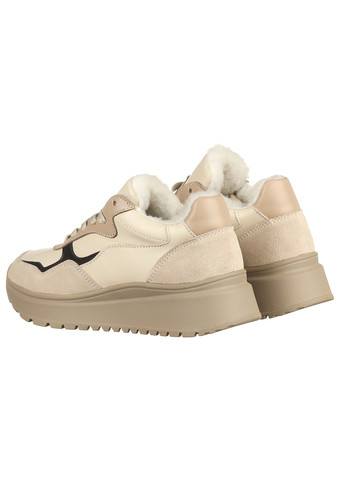 Жіночі кросівки зі шкіри 10246.1-20 Best Vak бежеві зими (265541354)