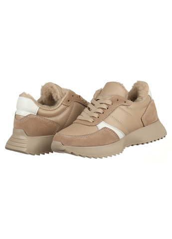 Жіночі кросівки 10235-505 Best Vak бежеві зими (265541363)