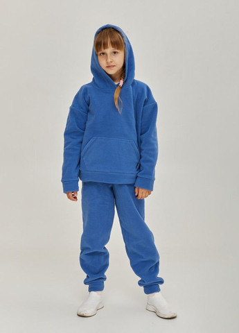 Детский флисовый костюм Синий ThermoX jeans kids (265416897)