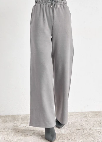 Жіночі брюки-кюлоти з високою талією Lurex (265405381)