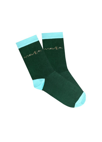 Набор универсальных носков. (2 пары)/арт./21-23/темно-зеленый/1111 Duna 1560 (265409041)
