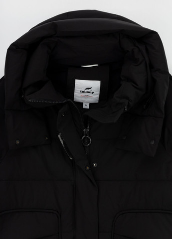 Черная зимняя куртка Towmy