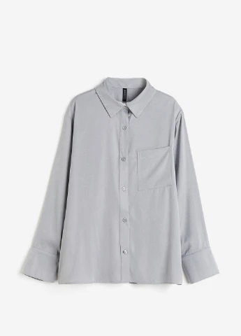 Світло-сіра блуза H&M
