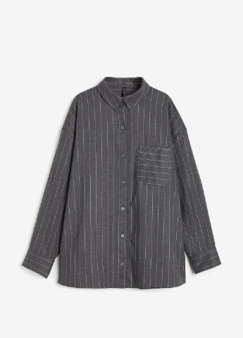 Темно-сіра блуза H&M