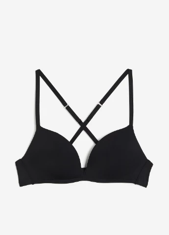 Чорний бюстгальтер H&M