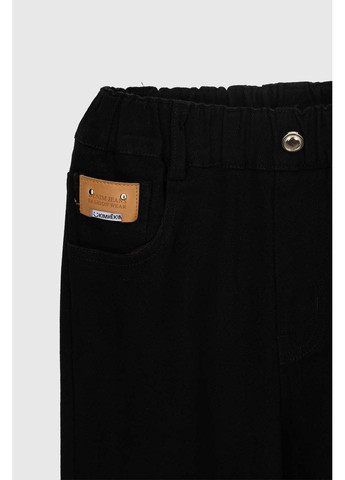 Черные кэжуал демисезонные брюки Yekipeer